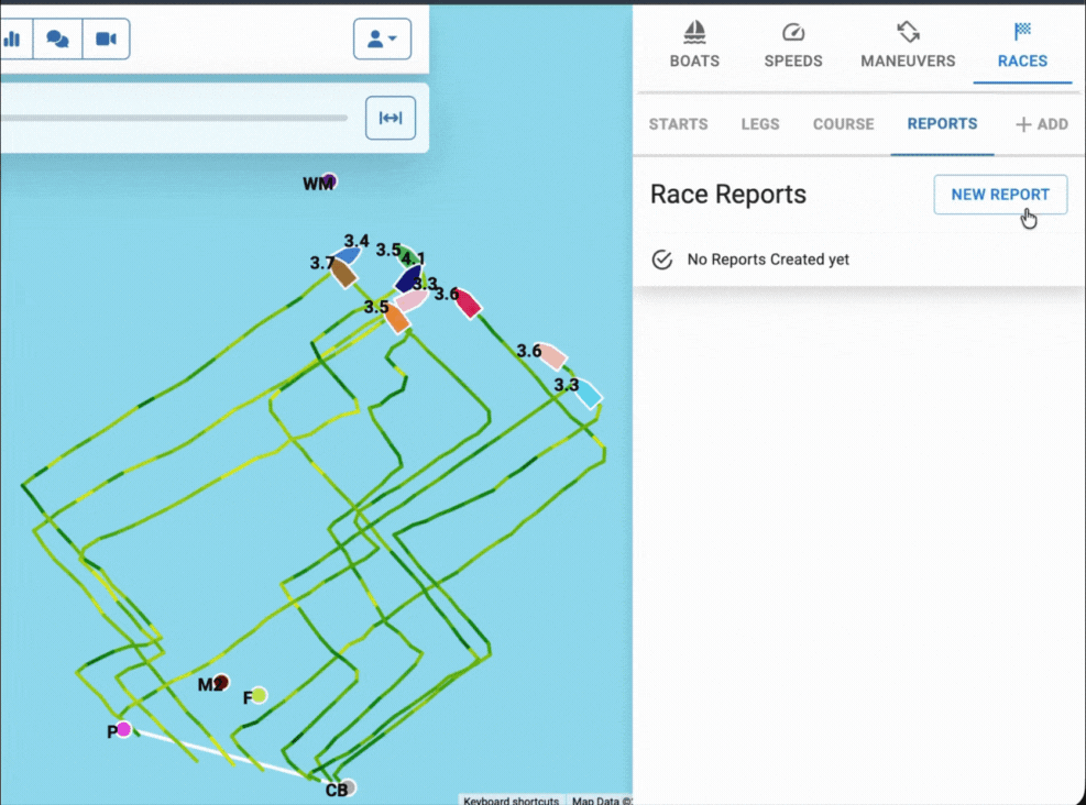 Reports from your sessions